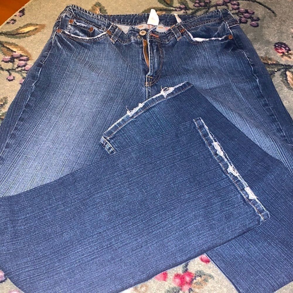 Lucky Brand Women’s Boot Cut Jeans - Dark Blue Denim